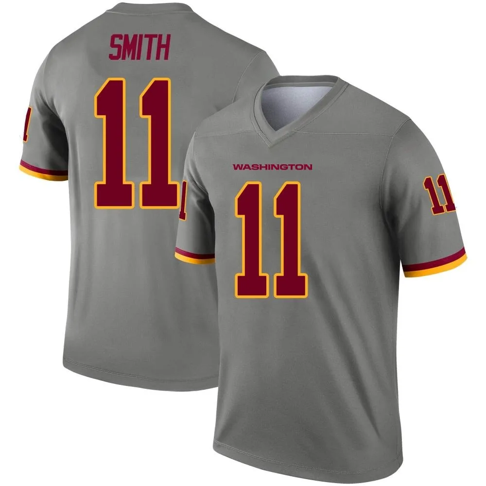 Youth Washington Commanders Alex Smith Nike Inverted Legend Gray Jersey Youth Washington Commanders Alex Smith Nike Inverted Legend Gray Jersey