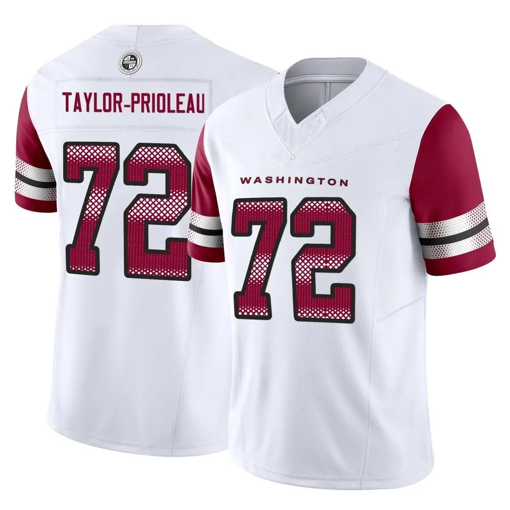 Men's Washington Commanders Alex Taylor Nike Vapor F.U.S.E. Limited White Jersey Men's Washington Commanders Alex Taylor Nike Vapor F.U.S.E. Limited White Jersey