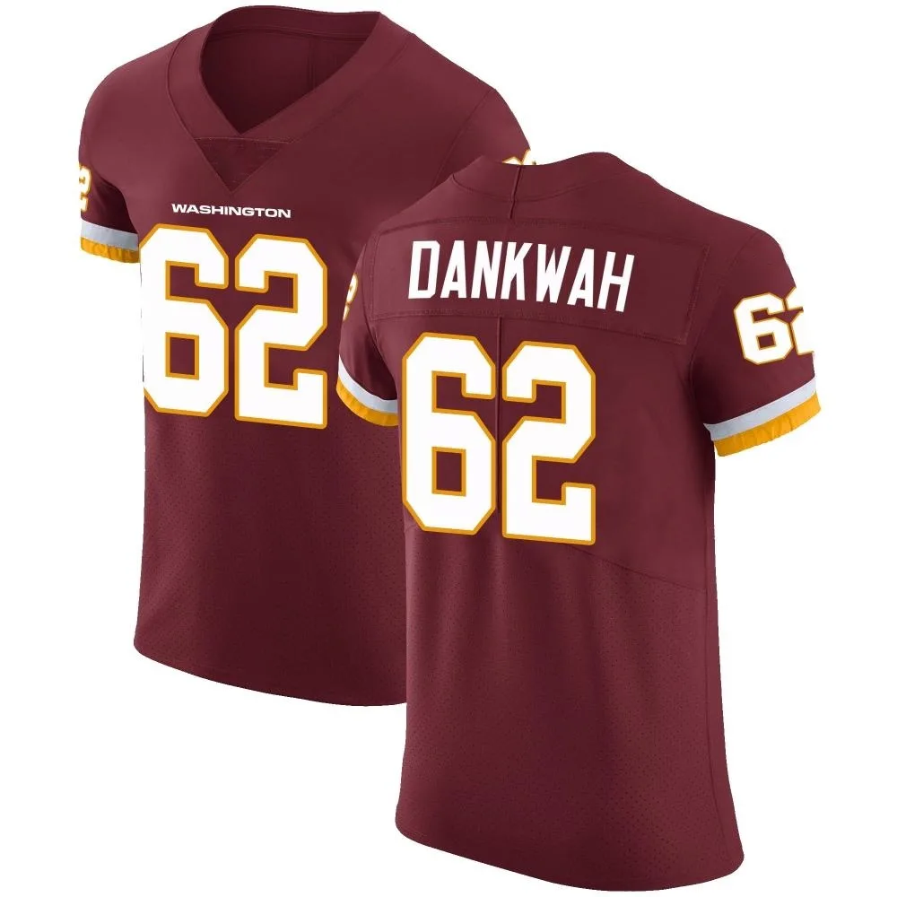 Men's Washington Commanders Anim Dankwah Nike Burgundy Team Color Vapor Untouchable Elite Jersey Men's Washington Commanders Anim Dankwah Nike Burgundy Team Color Vapor Untouchable Elite Jersey