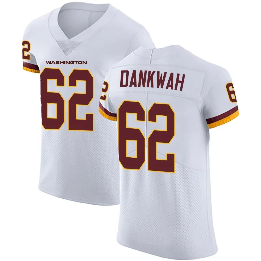 Men's Washington Commanders Anim Dankwah Nike Vapor Untouchable Elite White Jersey Men's Washington Commanders Anim Dankwah Nike Vapor Untouchable Elite White Jersey