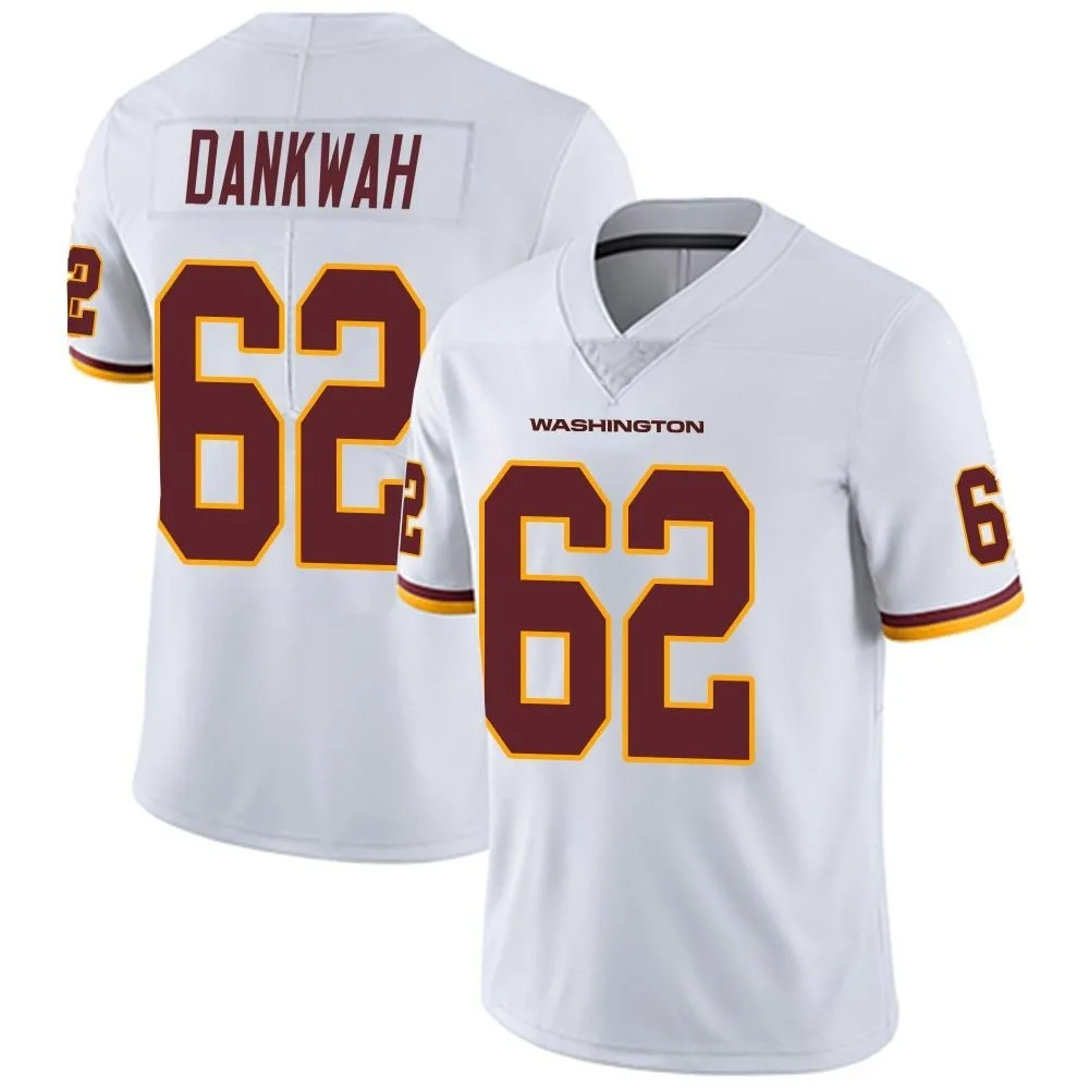 Men's Washington Commanders Anim Dankwah Nike Vapor Untouchable Limited White Jersey Men's Washington Commanders Anim Dankwah Nike Vapor Untouchable Limited White Jersey