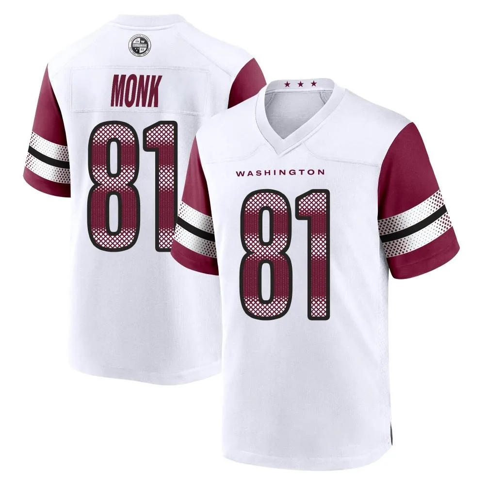 Men's Washington Commanders Art Monk Nike Game White Jersey Men's Washington Commanders Art Monk Nike Game White Jersey