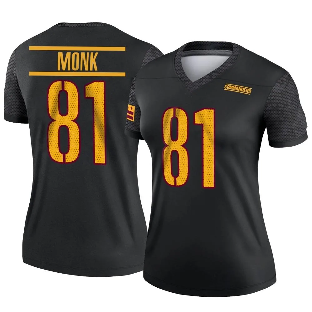 Women's Washington Commanders Art Monk Nike Alternate Legend Black Jersey Women's Washington Commanders Art Monk Nike Alternate Legend Black Jersey