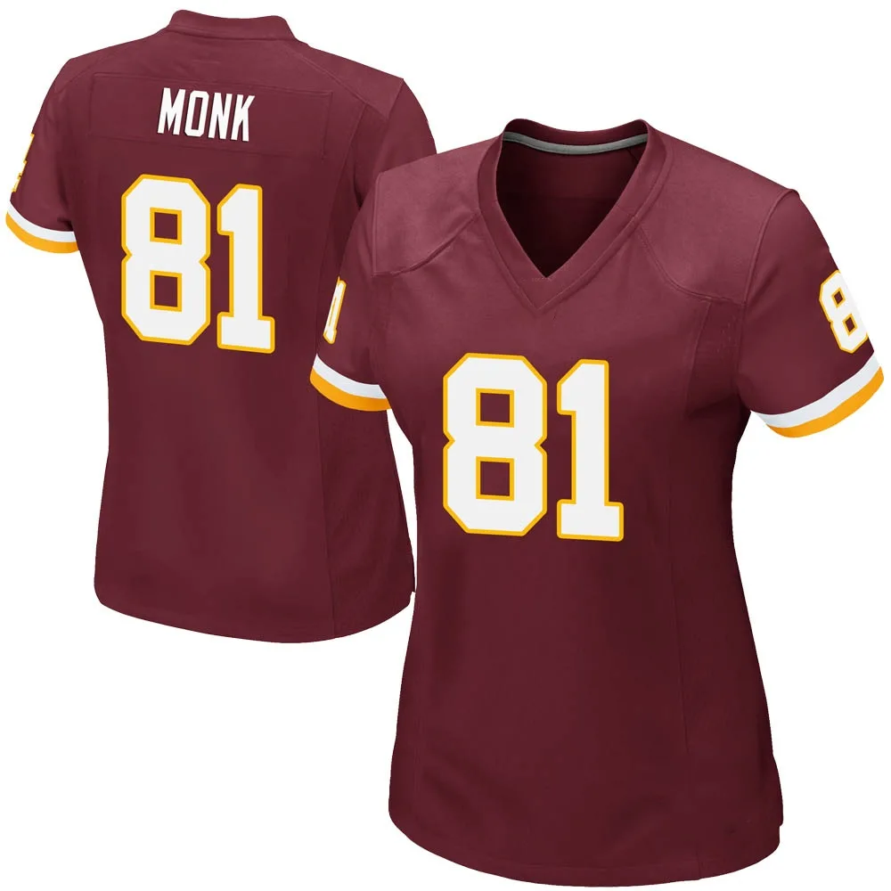Women's Washington Commanders Art Monk Nike Burgundy Team Color Game Jersey Women's Washington Commanders Art Monk Nike Burgundy Team Color Game Jersey