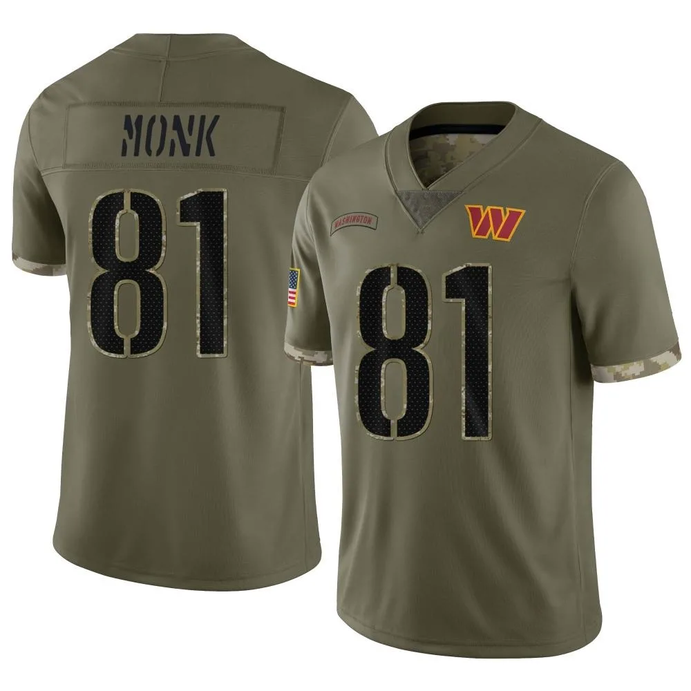 Youth Washington Commanders Art Monk Nike 2022 Salute To Service Limited Olive Jersey Youth Washington Commanders Art Monk Nike 2022 Salute To Service Limited Olive Jersey