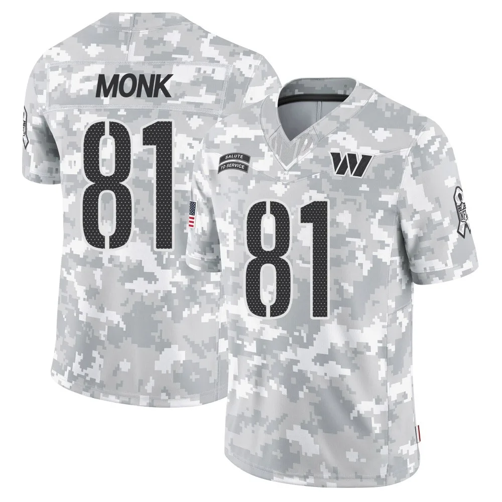 Youth Washington Commanders Art Monk Nike 2024 Salute to Service Limited Arctic Camo Jersey Youth Washington Commanders Art Monk Nike 2024 Salute to Service Limited Arctic Camo Jersey