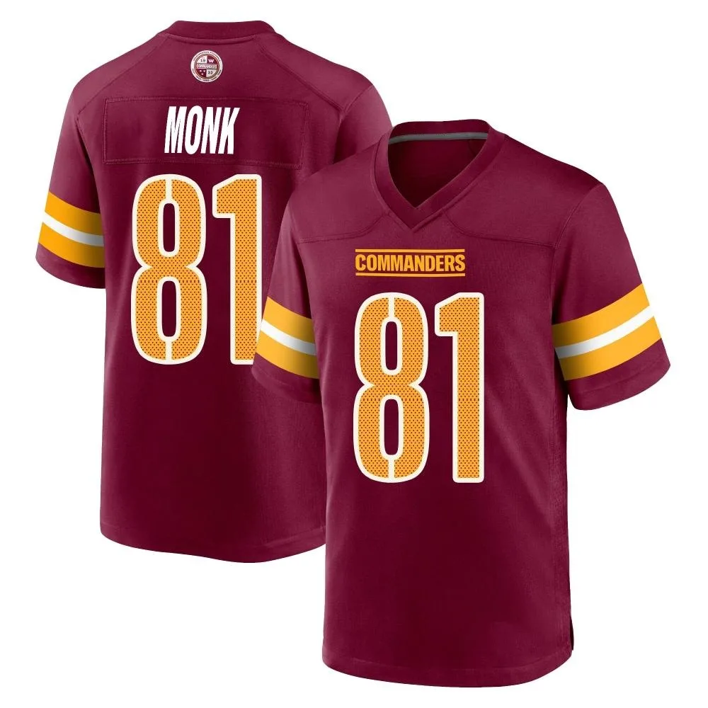 Youth Washington Commanders Art Monk Nike Burgundy Game Jersey Youth Washington Commanders Art Monk Nike Burgundy Game Jersey
