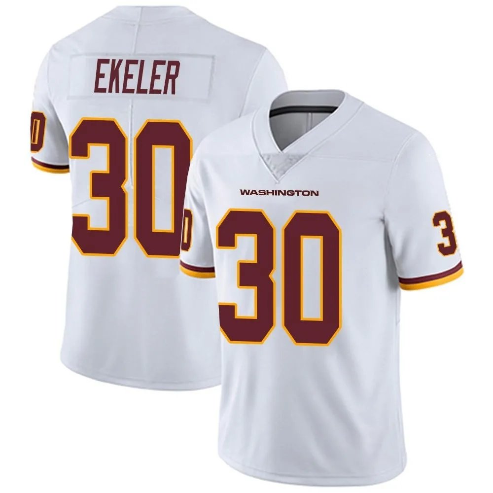 Men's Washington Commanders Austin Ekeler Nike Vapor Untouchable Limited White Jersey Men's Washington Commanders Austin Ekeler Nike Vapor Untouchable Limited White Jersey