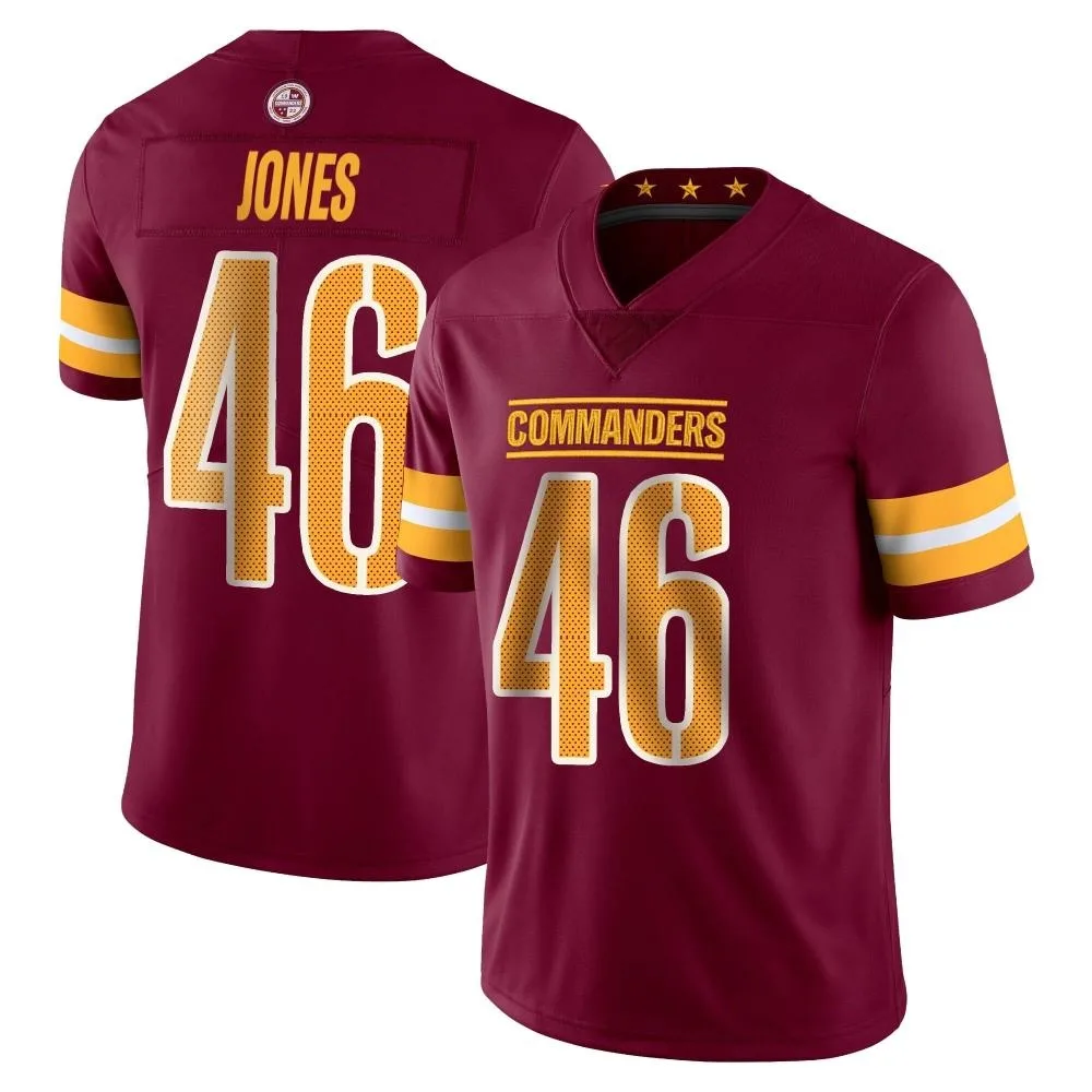 Youth Washington Commanders Austin Jones Nike Vapor Burgundy Limited Jersey Youth Washington Commanders Austin Jones Nike Vapor Burgundy Limited Jersey