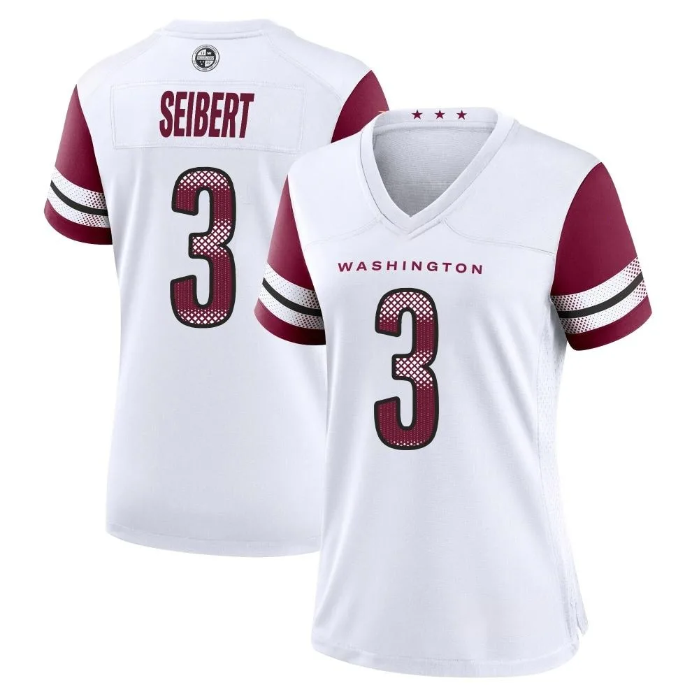 Women's Washington Commanders Austin Seibert Nike Game White Jersey Women's Washington Commanders Austin Seibert Nike Game White Jersey
