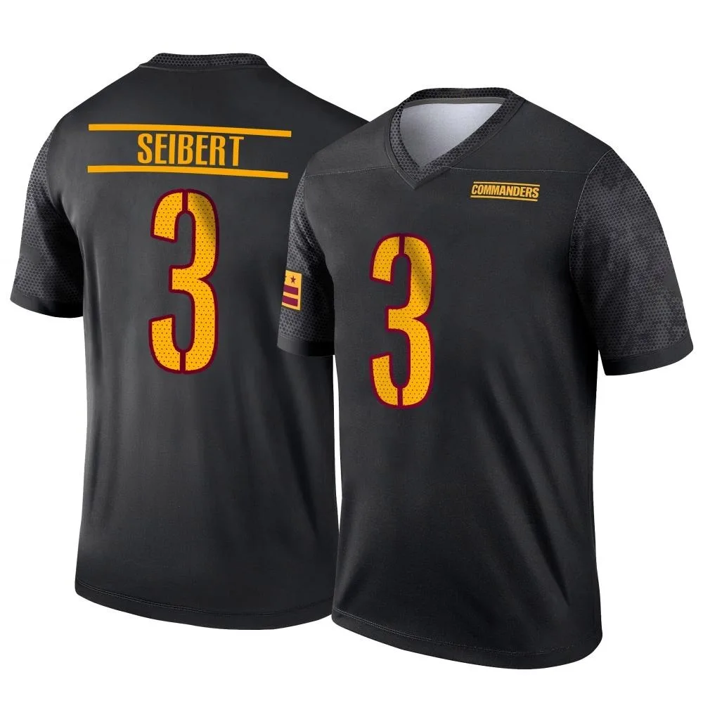 Youth Washington Commanders Austin Seibert Nike Alternate Legend Black Jersey Youth Washington Commanders Austin Seibert Nike Alternate Legend Black Jersey