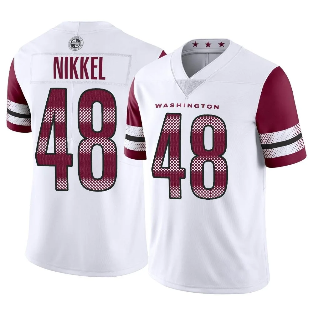 Youth Washington Commanders Ben Nikkel Nike Vapor Limited White Jersey Youth Washington Commanders Ben Nikkel Nike Vapor Limited White Jersey