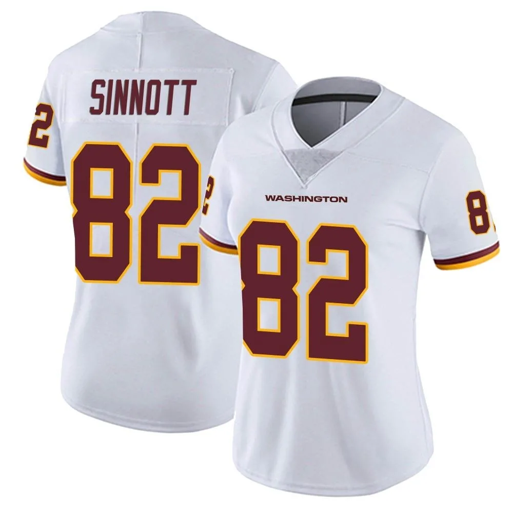 Women's Washington Commanders Ben Sinnott Nike Vapor Untouchable Limited White Jersey Women's Washington Commanders Ben Sinnott Nike Vapor Untouchable Limited White Jersey