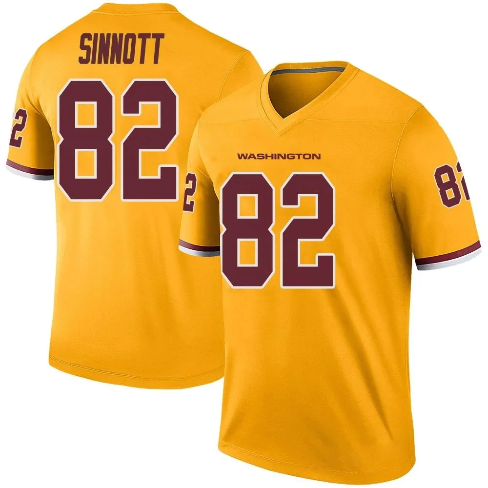 Youth Washington Commanders Ben Sinnott Nike Color Rush Legend Gold Jersey Youth Washington Commanders Ben Sinnott Nike Color Rush Legend Gold Jersey