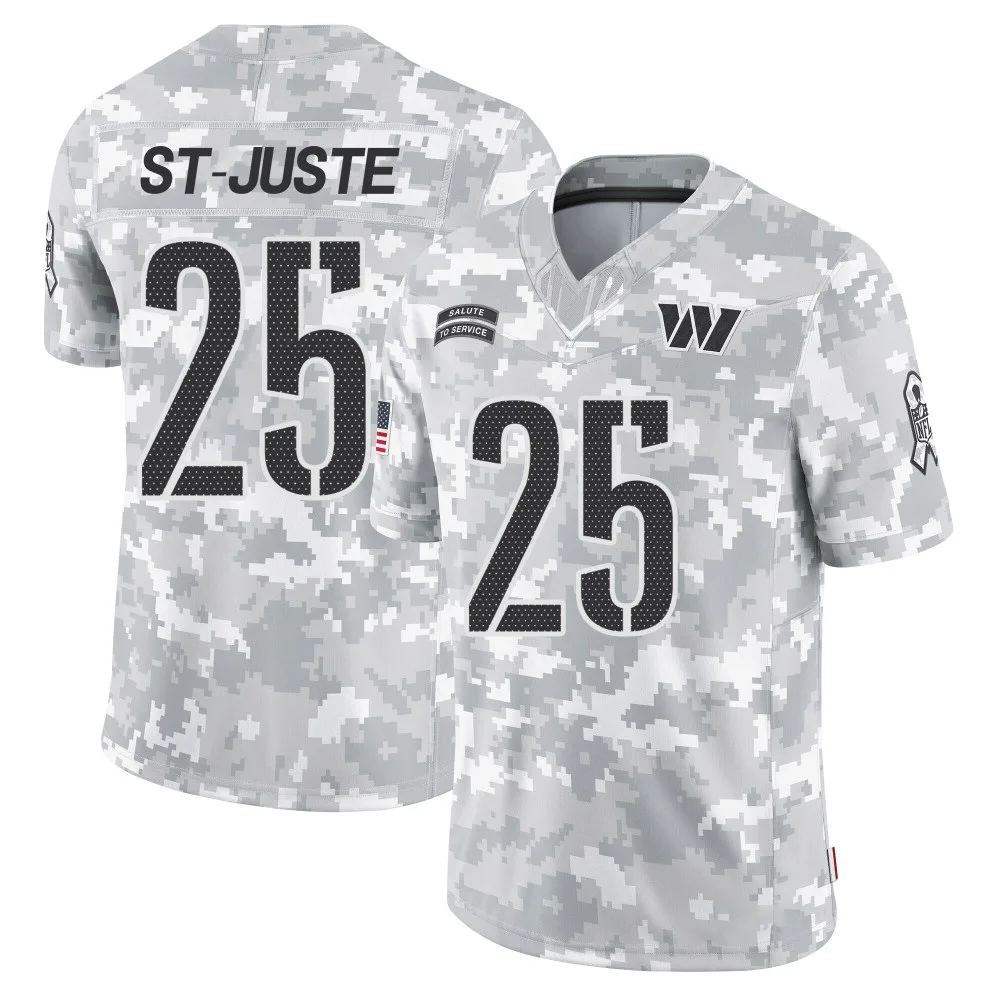 Youth Washington Commanders Benjamin St-Juste Nike 2024 Salute to Service Limited Arctic Camo Jersey Youth Washington Commanders Benjamin St-Juste Nike 2024 Salute to Service Limited Arctic Camo Jersey