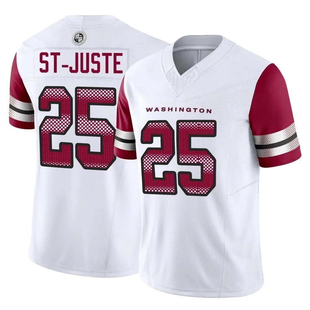 Youth Washington Commanders Benjamin St-Juste Nike Vapor F.U.S.E. Limited White Jersey Youth Washington Commanders Benjamin St-Juste Nike Vapor F.U.S.E. Limited White Jersey