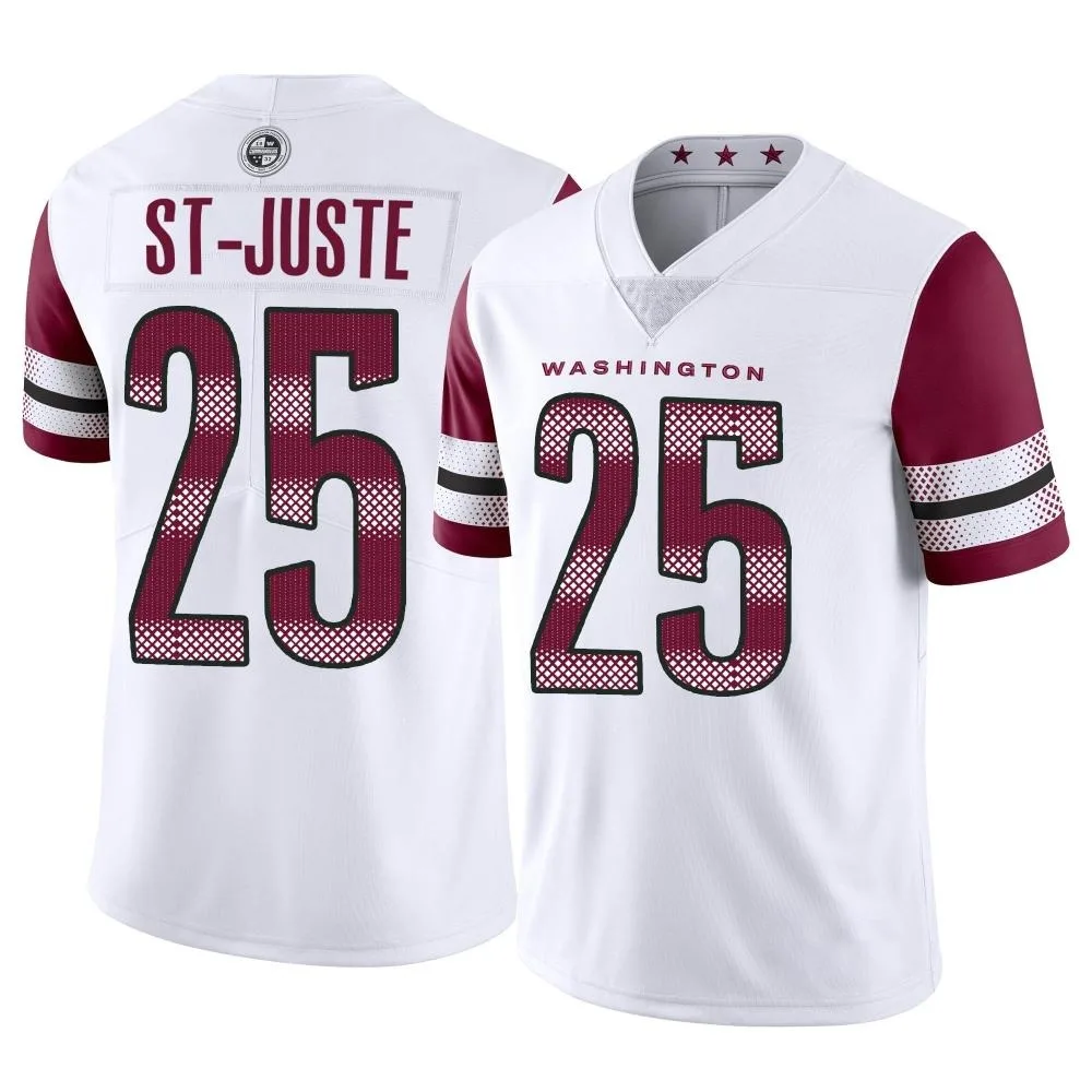 Youth Washington Commanders Benjamin St-Juste Nike Vapor Limited White Jersey Youth Washington Commanders Benjamin St-Juste Nike Vapor Limited White Jersey