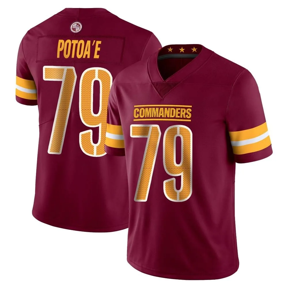 Youth Washington Commanders Benning Potoa'e Nike Vapor Burgundy Limited Jersey Youth Washington Commanders Benning Potoa'e Nike Vapor Burgundy Limited Jersey