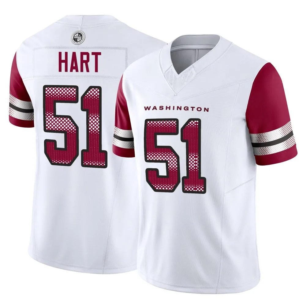 Men's Washington Commanders Bobby Hart Nike Vapor F.U.S.E. Limited White Jersey Men's Washington Commanders Bobby Hart Nike Vapor F.U.S.E. Limited White Jersey