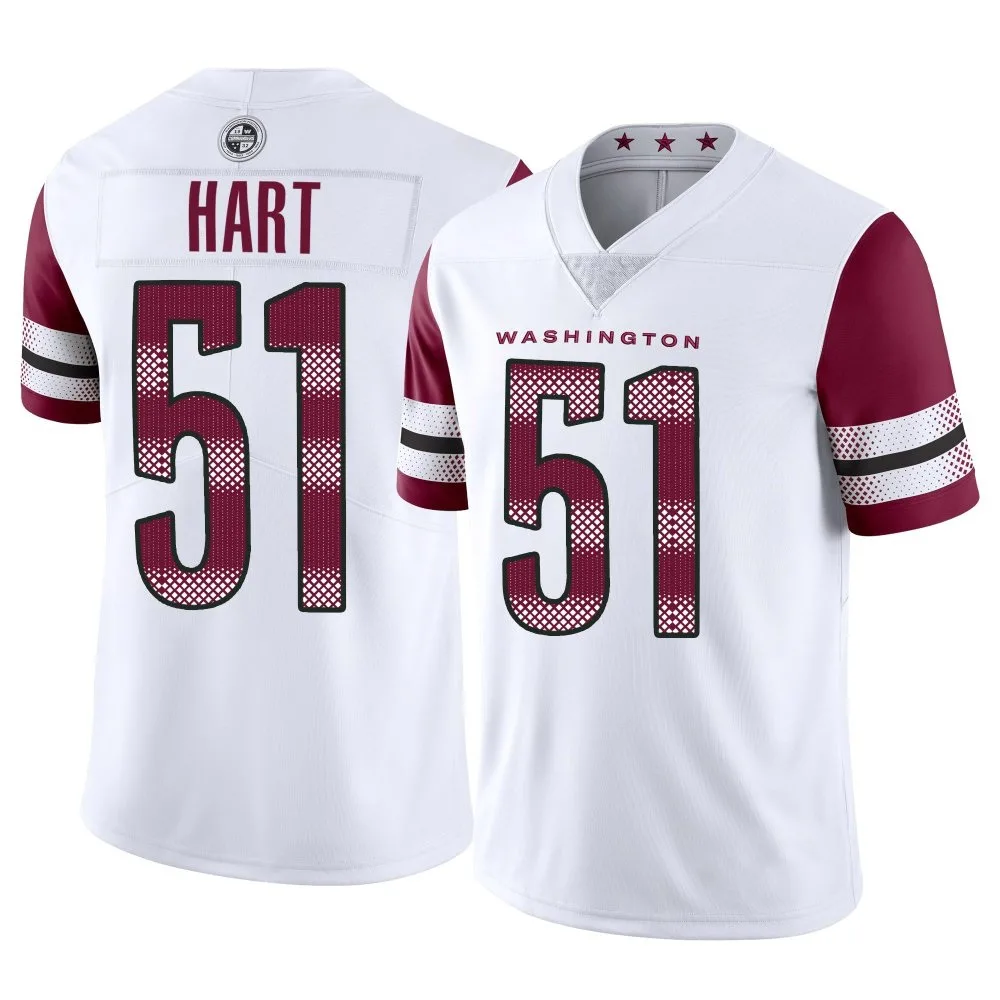 Men's Washington Commanders Bobby Hart Nike Vapor Limited White Jersey Men's Washington Commanders Bobby Hart Nike Vapor Limited White Jersey