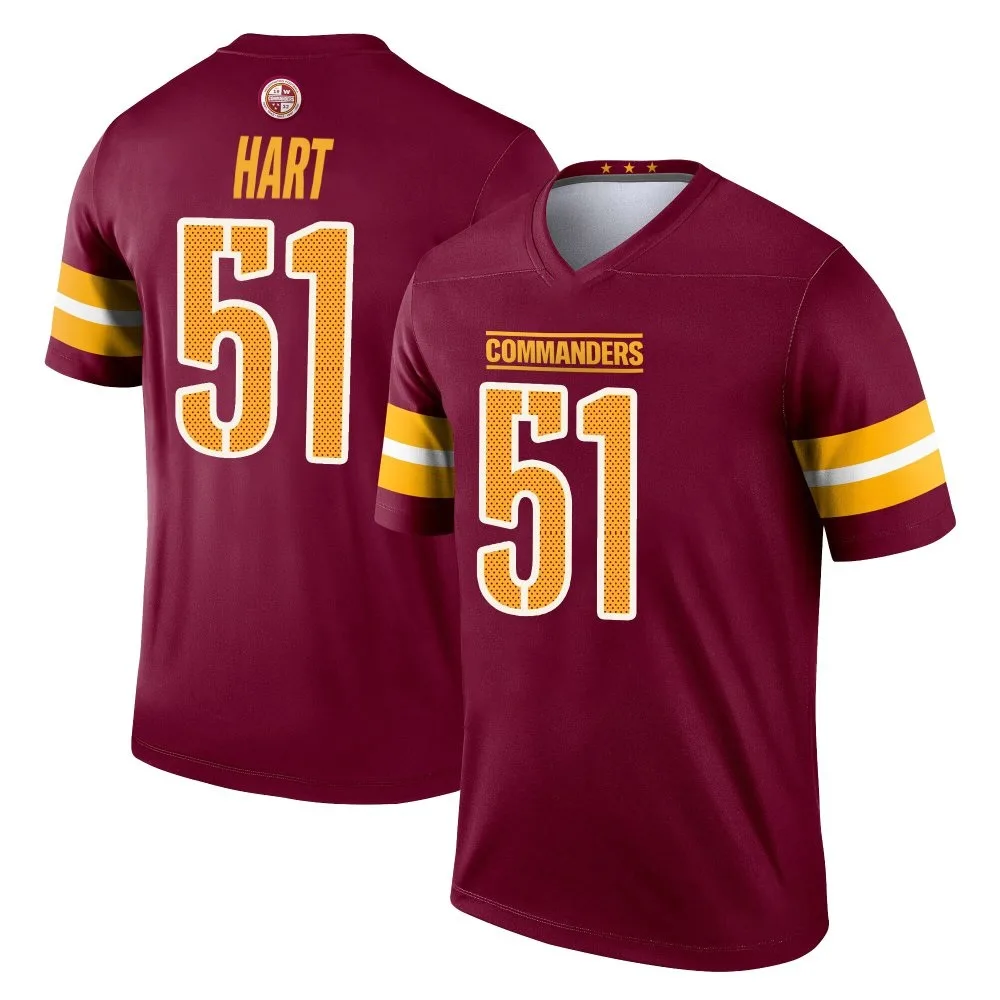 Youth Washington Commanders Bobby Hart Nike Burgundy Legend Jersey Youth Washington Commanders Bobby Hart Nike Burgundy Legend Jersey