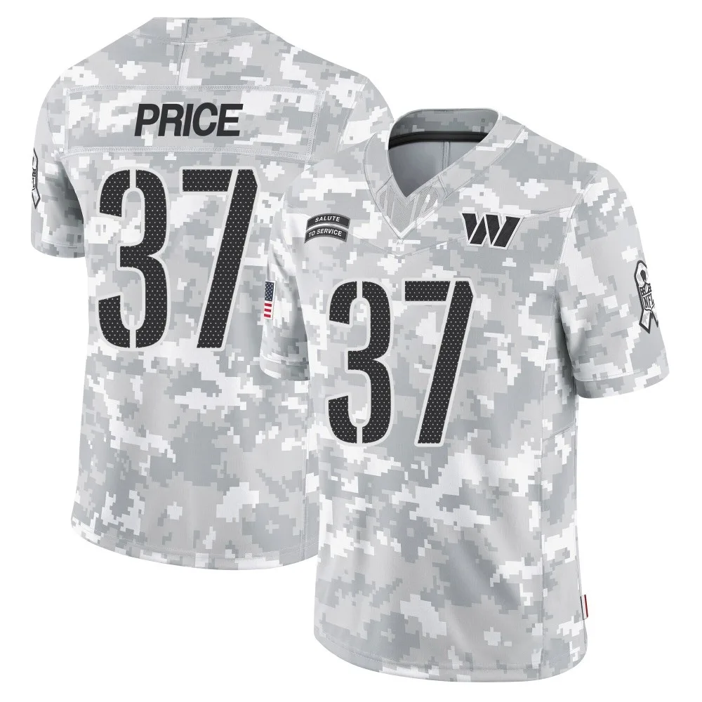 Men's Washington Commanders Bobby Price Nike 2024 Salute to Service Limited Arctic Camo Jersey Men's Washington Commanders Bobby Price Nike 2024 Salute to Service Limited Arctic Camo Jersey