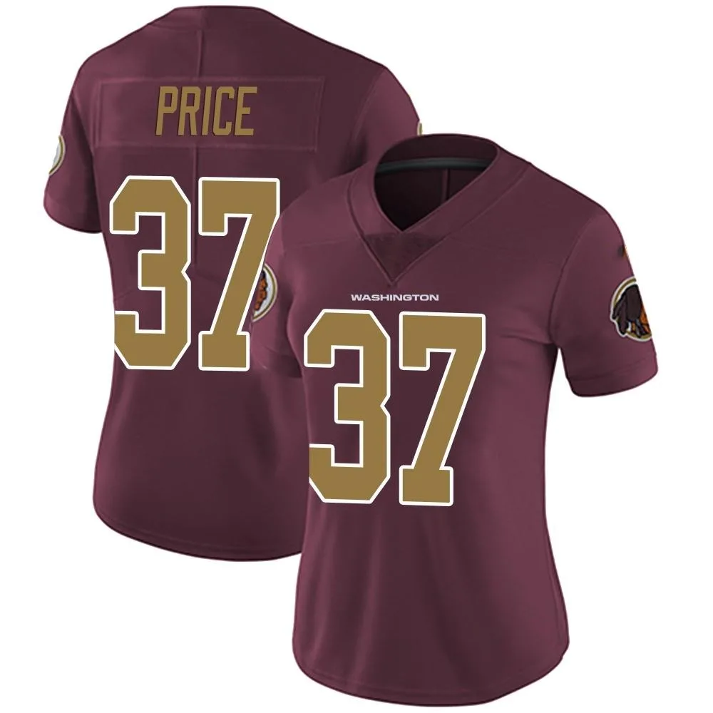 Women's Washington Commanders Bobby Price Nike Burgundy Alternate Vapor Untouchable Limited Jersey Women's Washington Commanders Bobby Price Nike Burgundy Alternate Vapor Untouchable Limited Jersey