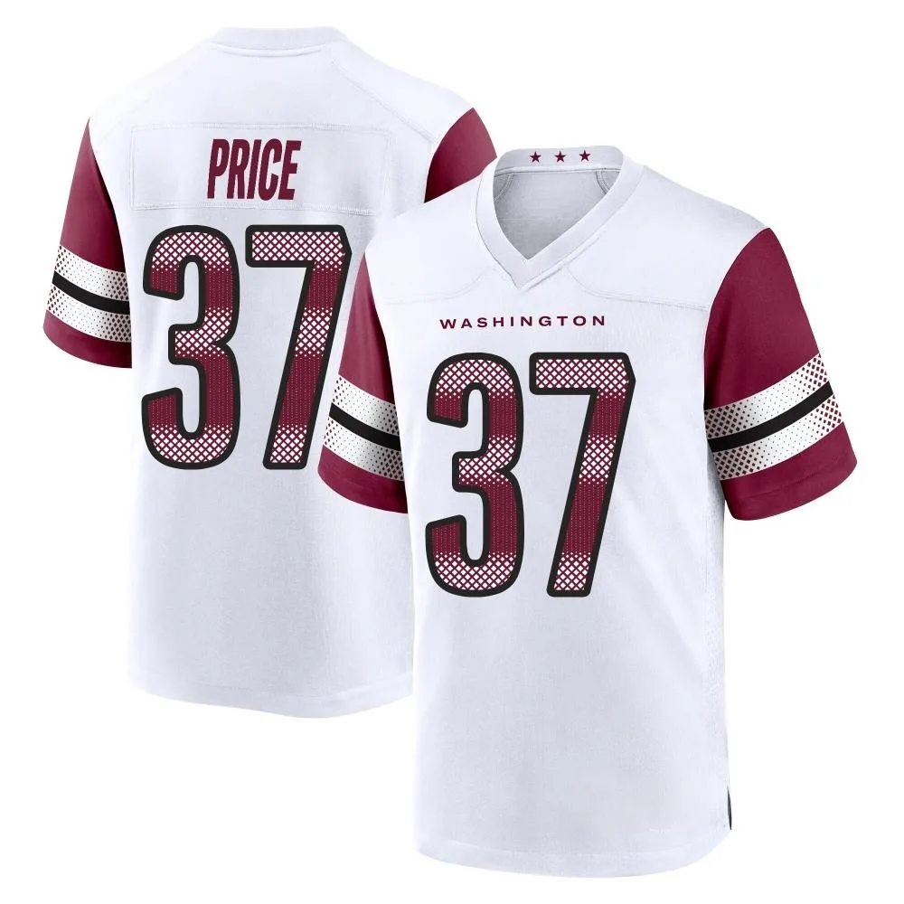 Youth Washington Commanders Bobby Price Nike Game White Jersey Youth Washington Commanders Bobby Price Nike Game White Jersey