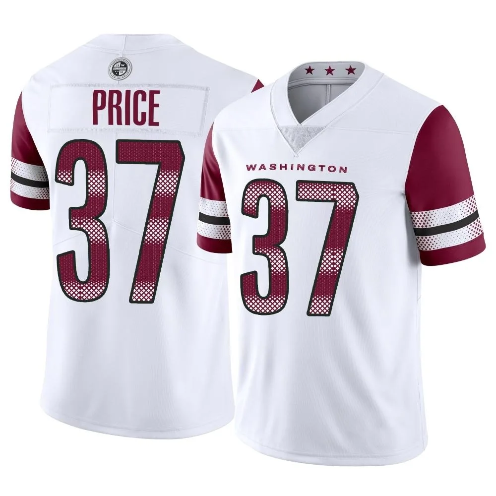 Youth Washington Commanders Bobby Price Nike Vapor Limited White Jersey Youth Washington Commanders Bobby Price Nike Vapor Limited White Jersey