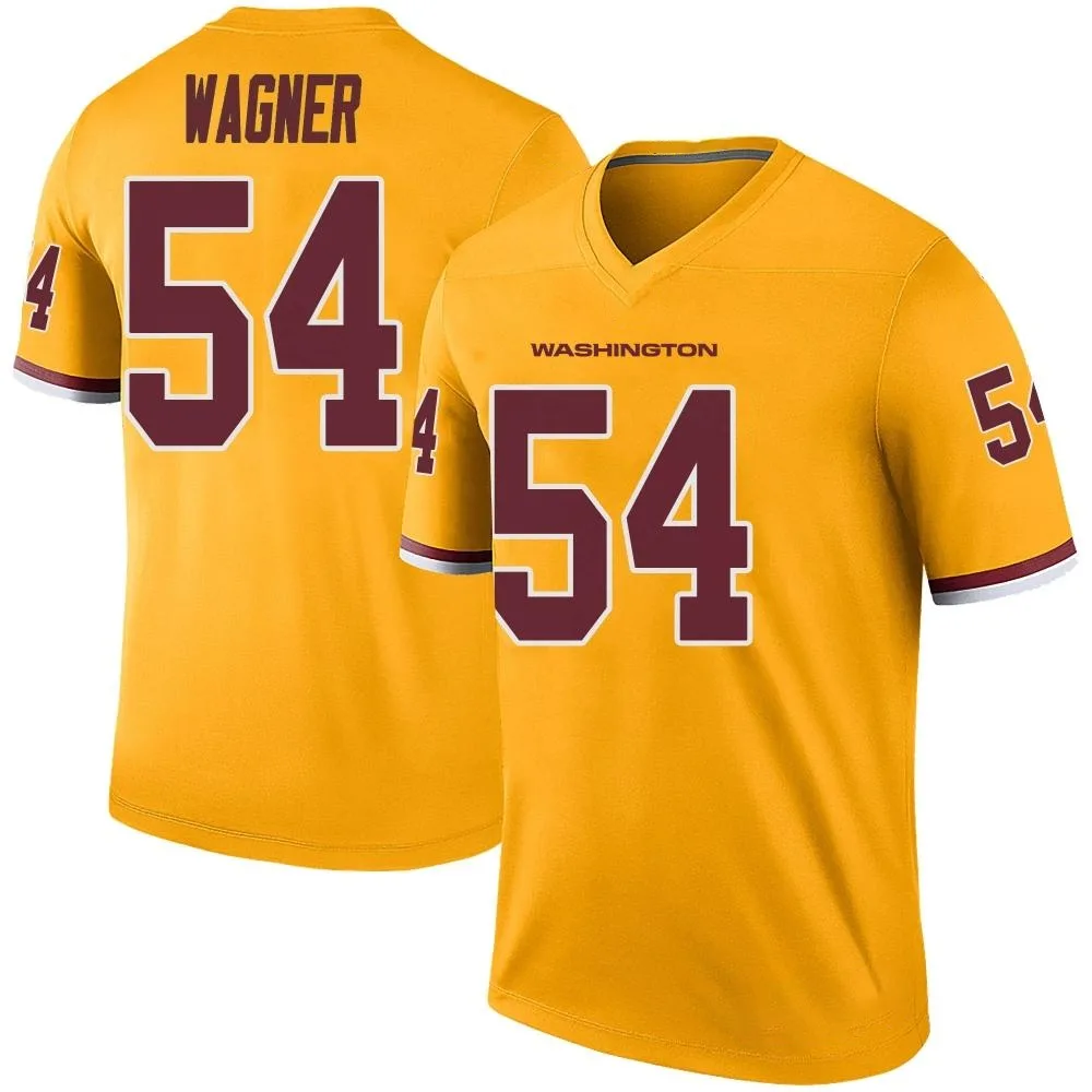 Men's Washington Commanders Bobby Wagner Nike Color Rush Legend Gold Jersey Men's Washington Commanders Bobby Wagner Nike Color Rush Legend Gold Jersey