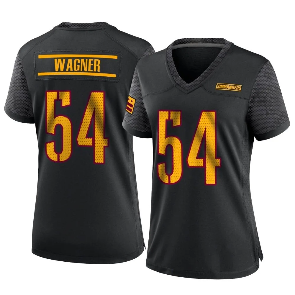 Women's Washington Commanders Bobby Wagner Nike Alternate Game Black Jersey Women's Washington Commanders Bobby Wagner Nike Alternate Game Black Jersey