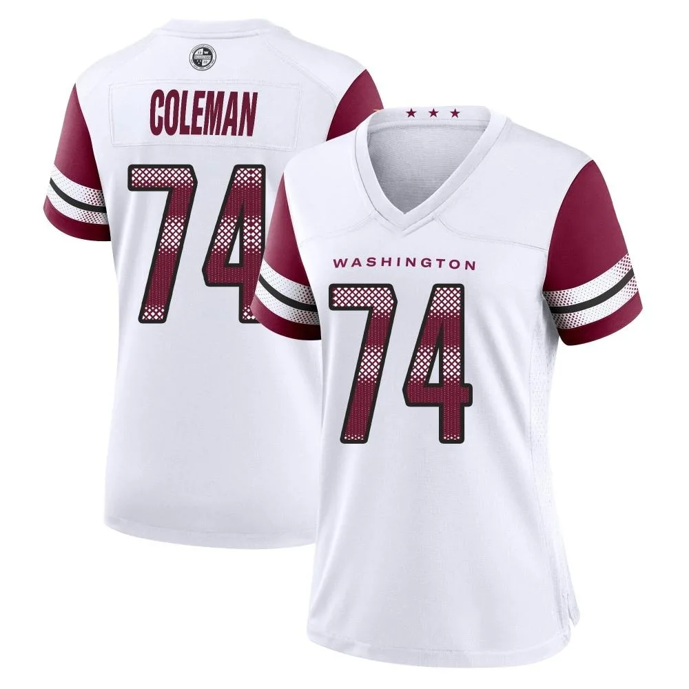 Women's Washington Commanders Brandon Coleman Nike Game White Jersey Women's Washington Commanders Brandon Coleman Nike Game White Jersey