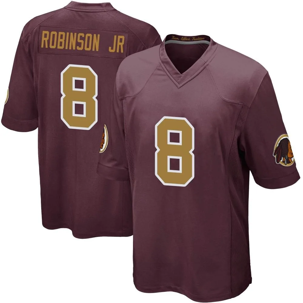 Men's Washington Commanders Brian Robinson Jr. Nike Burgundy Alternate Game Jersey Men's Washington Commanders Brian Robinson Jr. Nike Burgundy Alternate Game Jersey