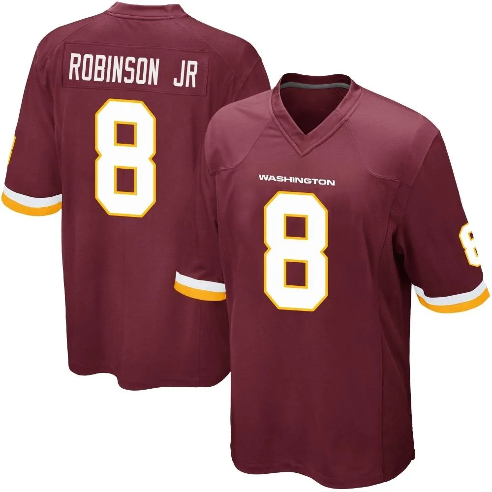 Men's Washington Commanders Brian Robinson Jr. Nike Burgundy Team Color Game Jersey Men's Washington Commanders Brian Robinson Jr. Nike Burgundy Team Color Game Jersey