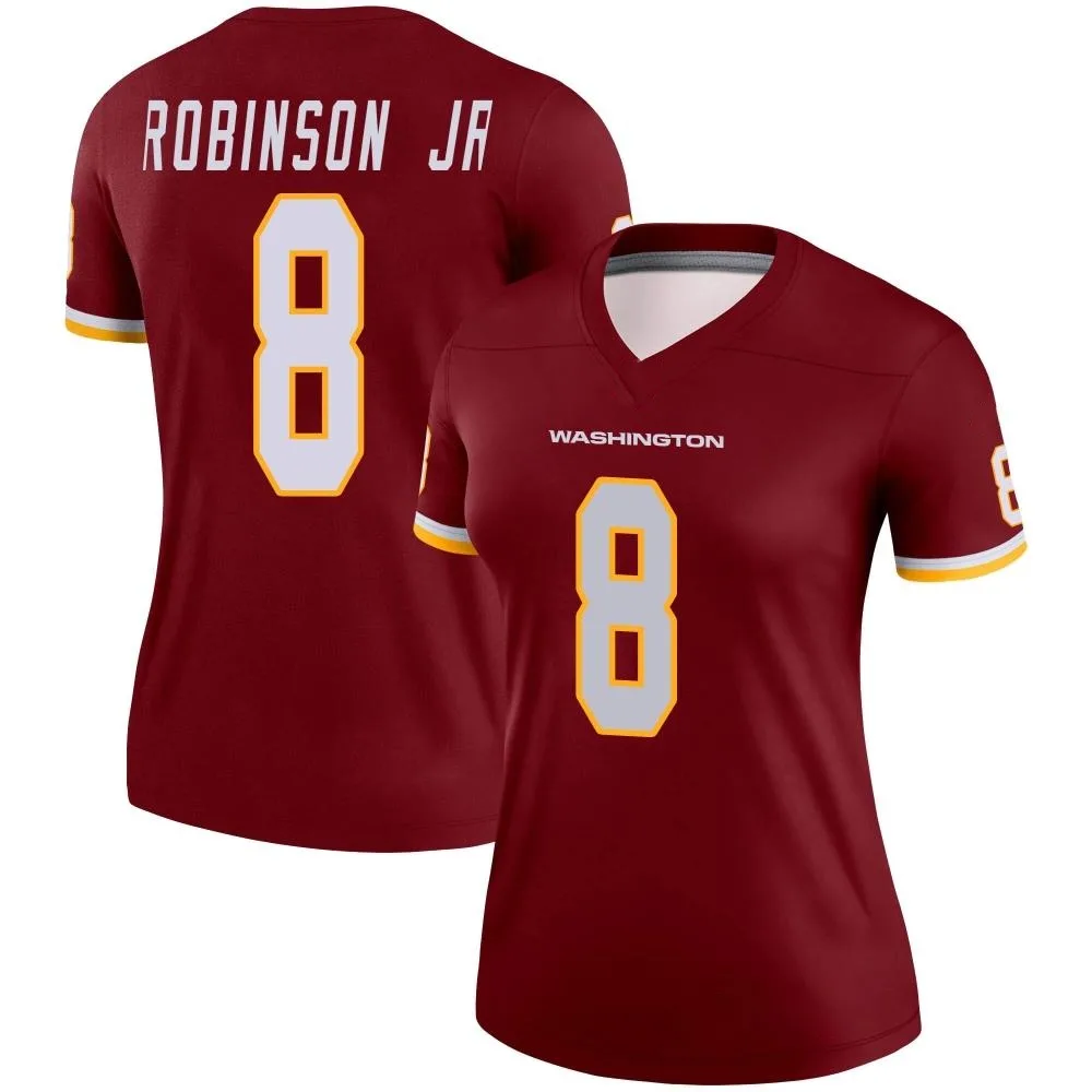 Women's Washington Commanders Brian Robinson Jr. Nike Burgundy Legend Jersey Women's Washington Commanders Brian Robinson Jr. Nike Burgundy Legend Jersey