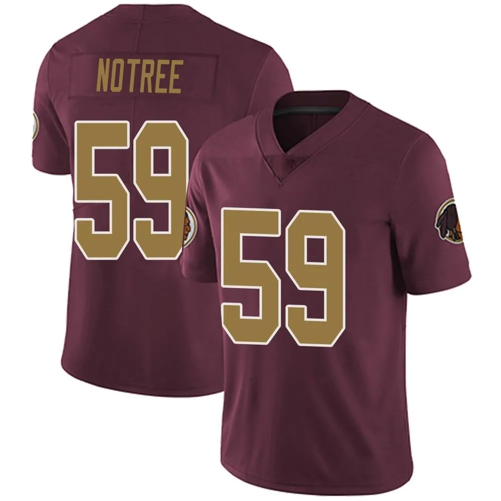 Men's Washington Commanders Bryce Notree Nike Burgundy Alternate Vapor Untouchable Limited Jersey Men's Washington Commanders Bryce Notree Nike Burgundy Alternate Vapor Untouchable Limited Jersey