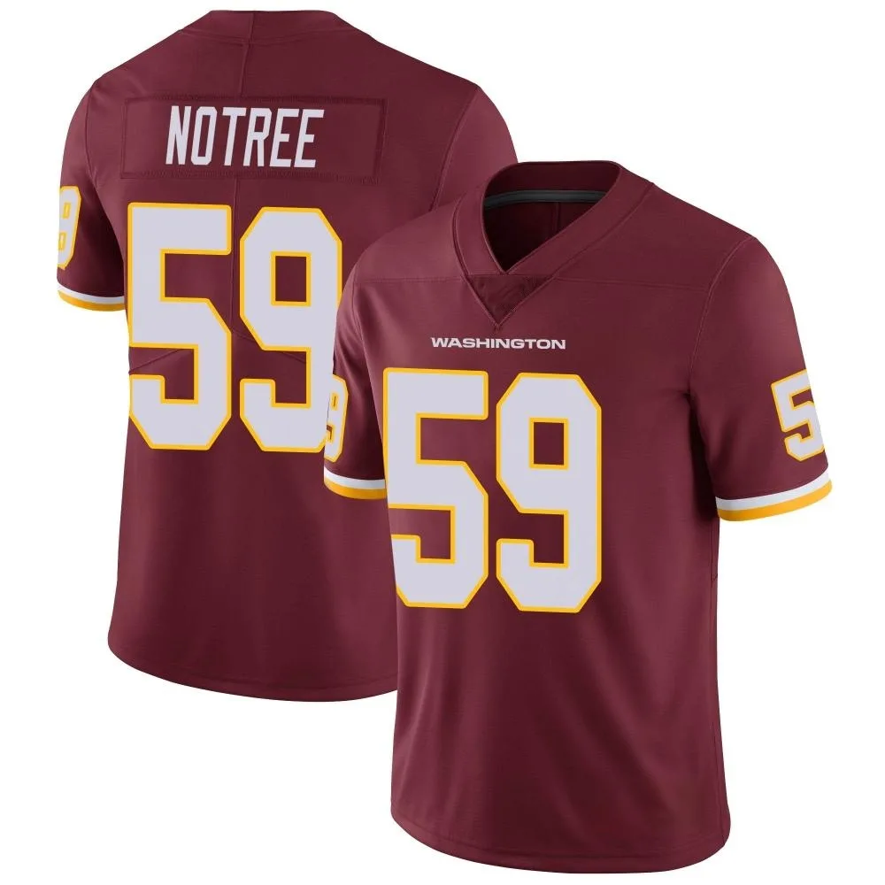 Men's Washington Commanders Bryce Notree Nike Burgundy Team Color Vapor Untouchable Limited Jersey Men's Washington Commanders Bryce Notree Nike Burgundy Team Color Vapor Untouchable Limited Jersey
