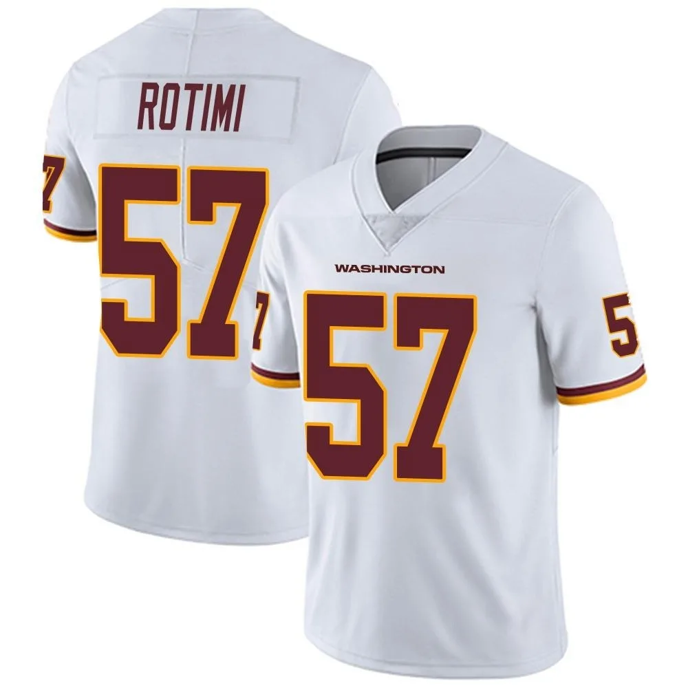 Youth Washington Commanders Bunmi Rotimi Nike Vapor Untouchable Limited White Jersey Youth Washington Commanders Bunmi Rotimi Nike Vapor Untouchable Limited White Jersey