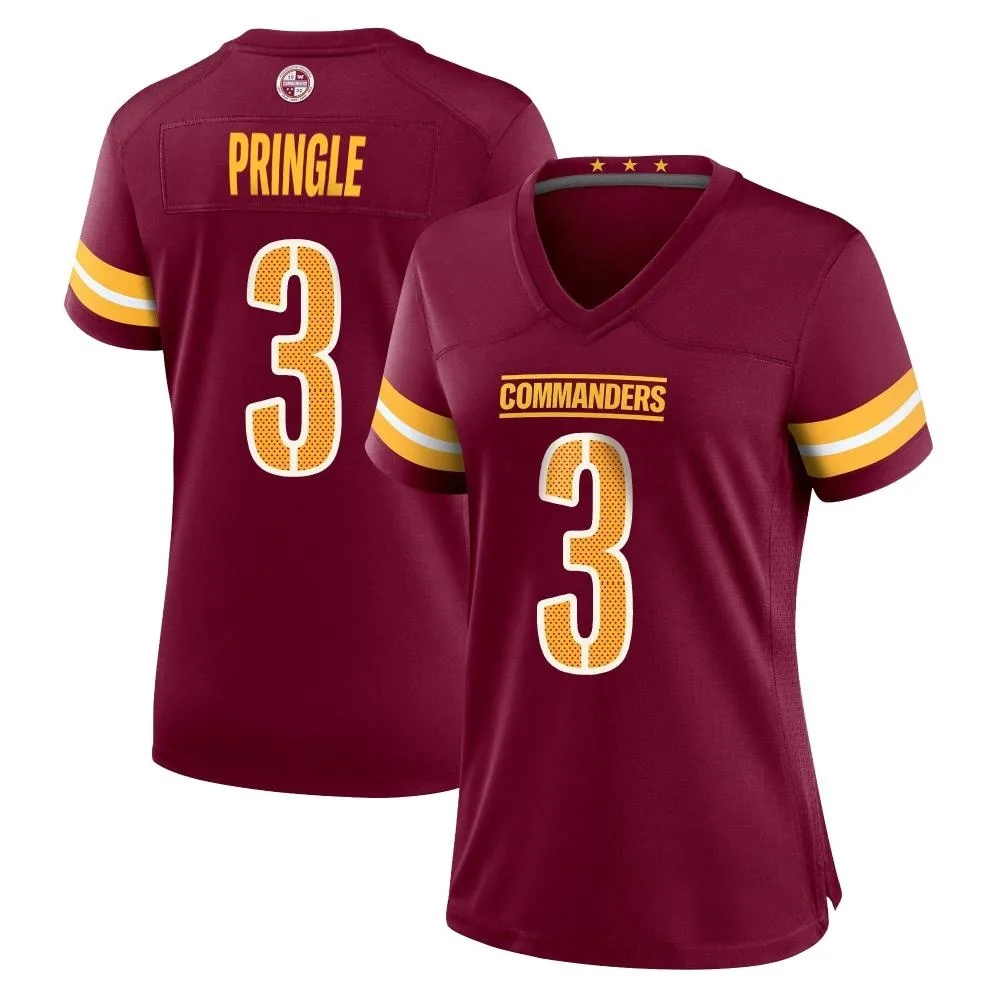 Women's Washington Commanders Byron Pringle Nike Burgundy Game Jersey Women's Washington Commanders Byron Pringle Nike Burgundy Game Jersey