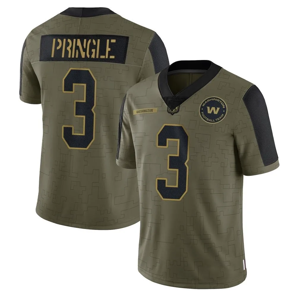 Youth Washington Commanders Byron Pringle Nike 2021 Salute To Service Limited Olive Jersey Youth Washington Commanders Byron Pringle Nike 2021 Salute To Service Limited Olive Jersey