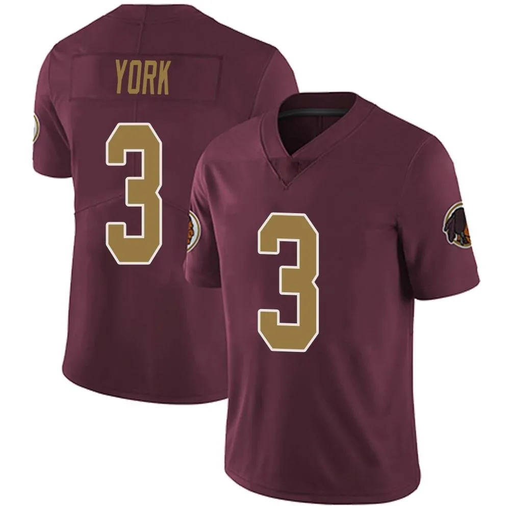 Men's Washington Commanders Cade York Nike Burgundy Alternate Vapor Untouchable Limited Jersey Men's Washington Commanders Cade York Nike Burgundy Alternate Vapor Untouchable Limited Jersey