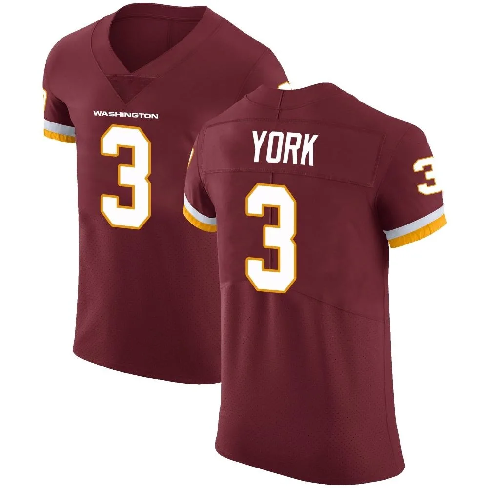 Men's Washington Commanders Cade York Nike Burgundy Team Color Vapor Untouchable Elite Jersey Men's Washington Commanders Cade York Nike Burgundy Team Color Vapor Untouchable Elite Jersey