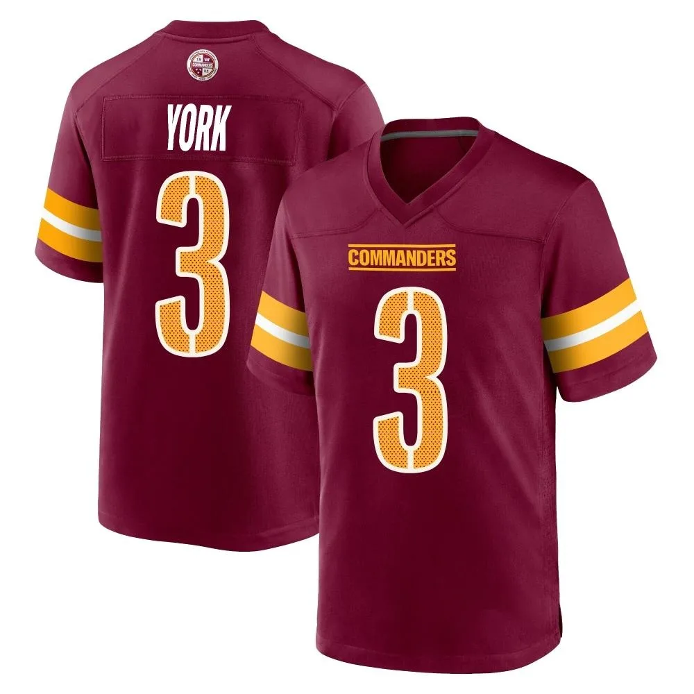 Youth Washington Commanders Cade York Nike Burgundy Game Jersey Youth Washington Commanders Cade York Nike Burgundy Game Jersey