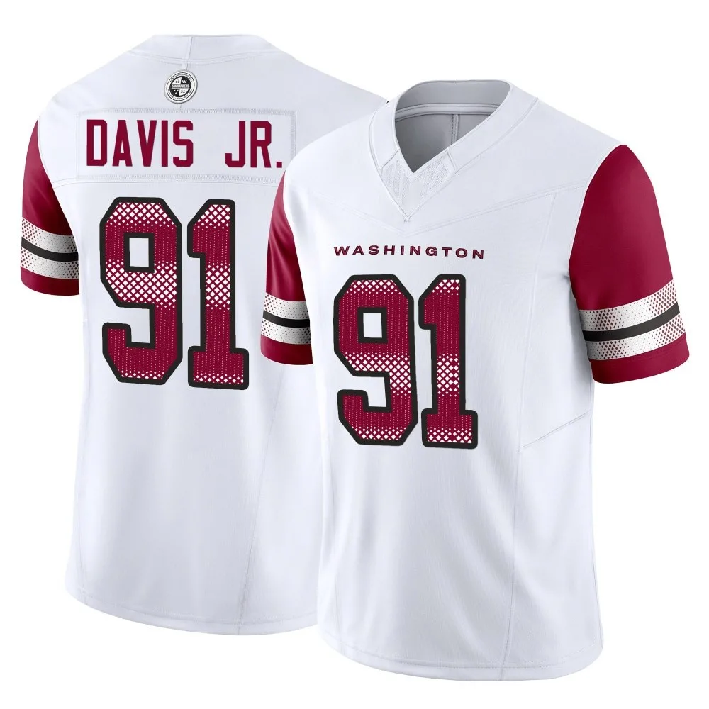 Youth Washington Commanders Carl Davis Jr. Nike Vapor F.U.S.E. Limited White Jersey Youth Washington Commanders Carl Davis Jr. Nike Vapor F.U.S.E. Limited White Jersey