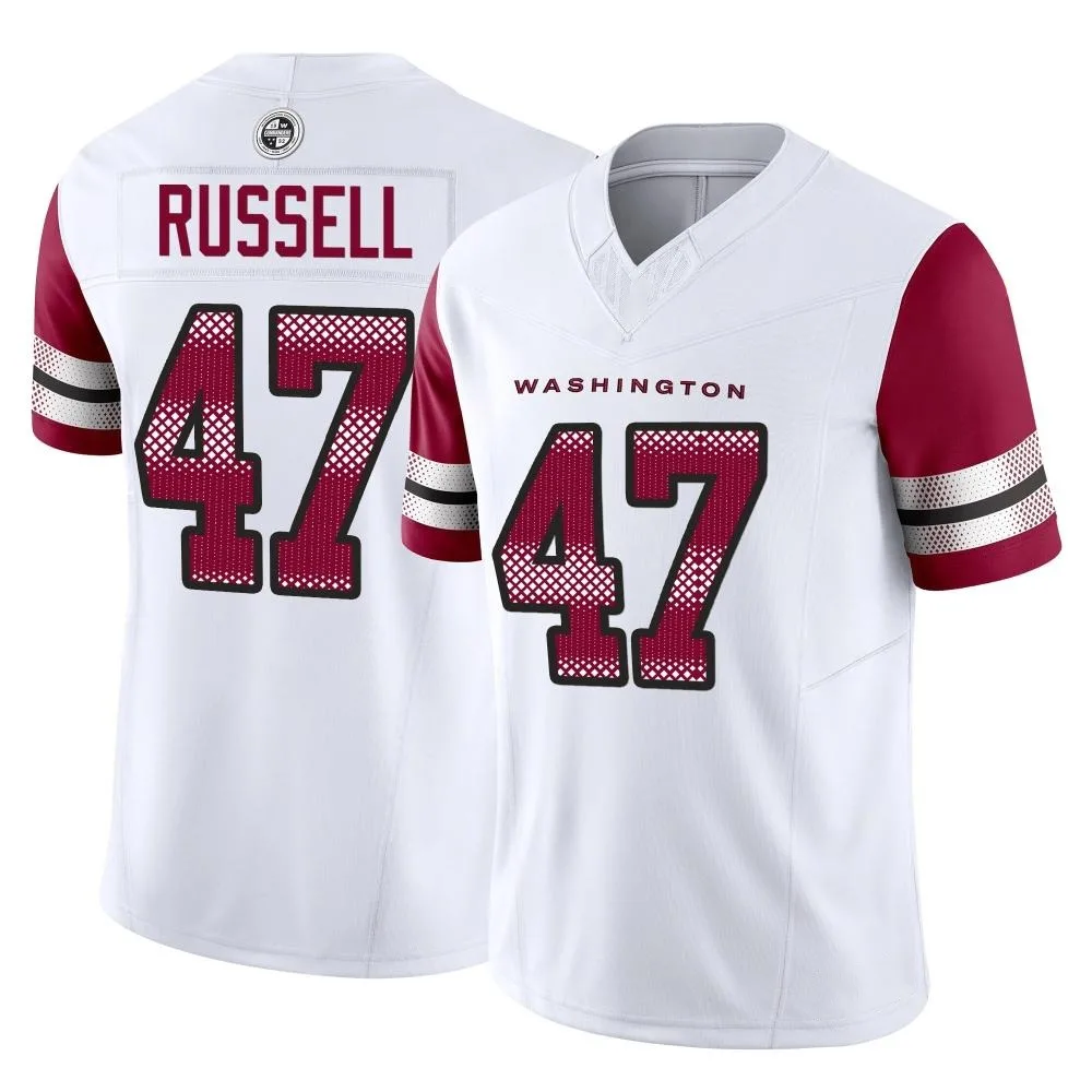 Men's Washington Commanders Chapelle Russell Nike Vapor F.U.S.E. Limited White Jersey Men's Washington Commanders Chapelle Russell Nike Vapor F.U.S.E. Limited White Jersey