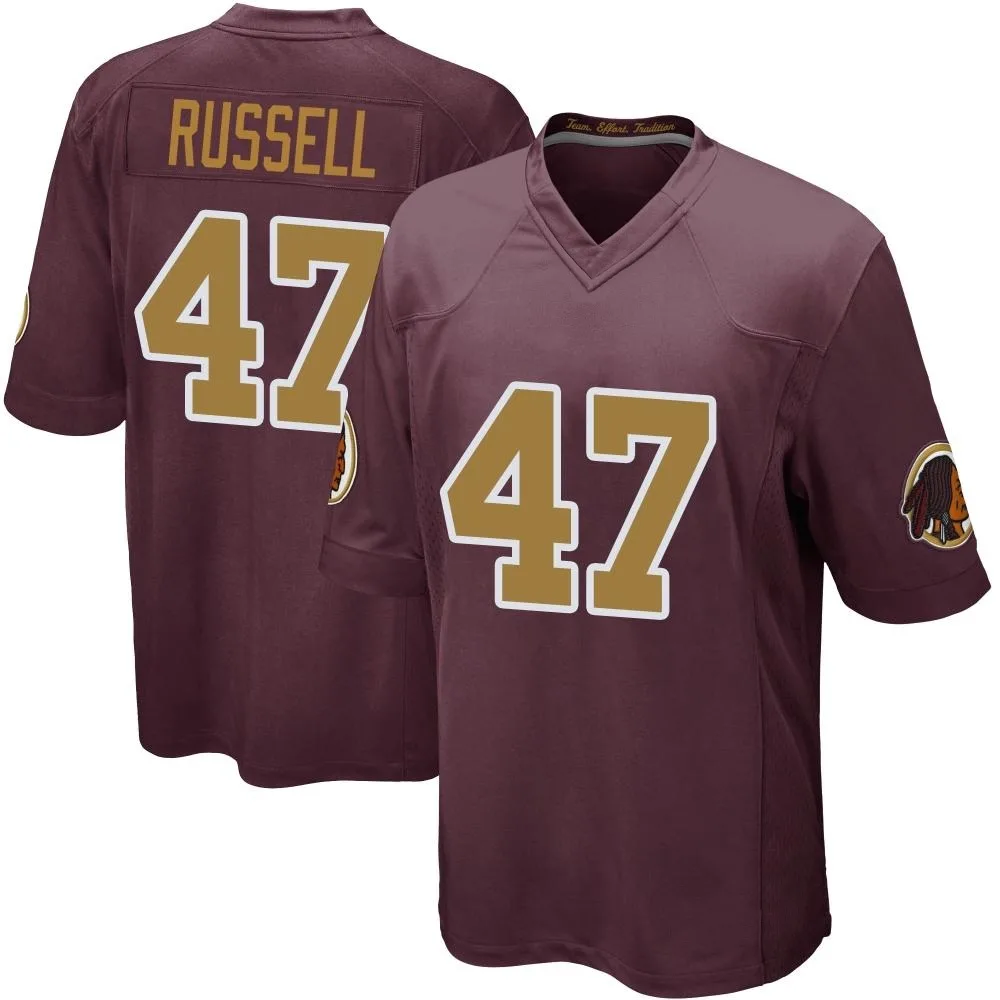 Youth Washington Commanders Chapelle Russell Nike Burgundy Alternate Game Jersey Youth Washington Commanders Chapelle Russell Nike Burgundy Alternate Game Jersey