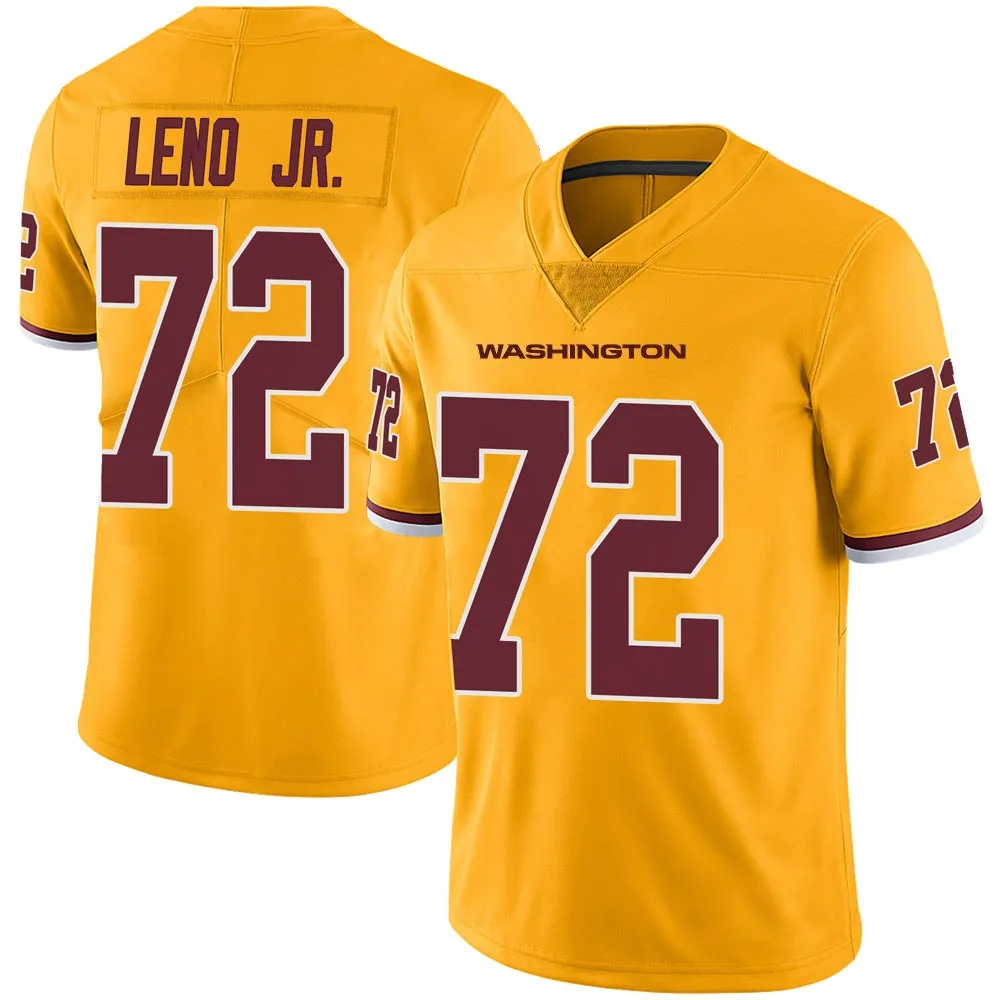 Men's Washington Commanders Charles Leno Jr. Nike Color Rush Limited Gold Jersey Men's Washington Commanders Charles Leno Jr. Nike Color Rush Limited Gold Jersey