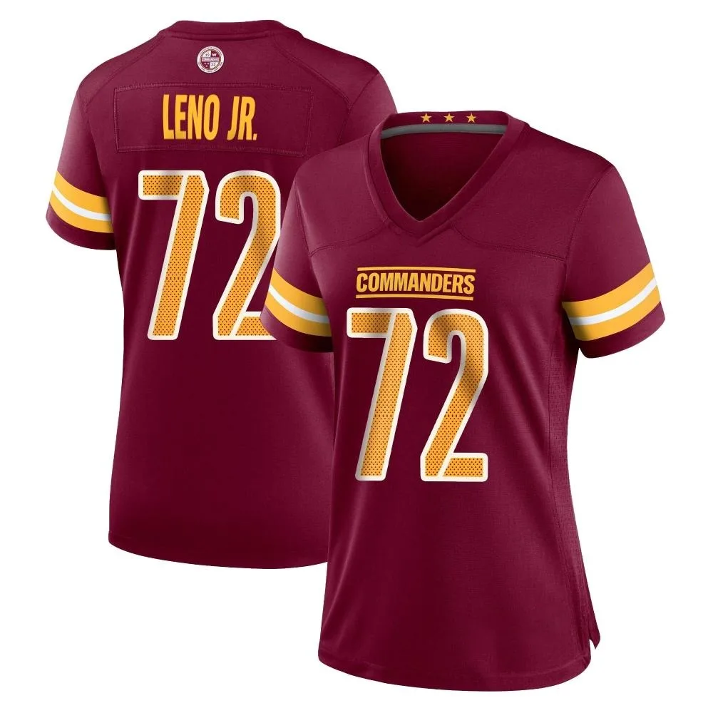 Women's Washington Commanders Charles Leno Jr. Nike Burgundy Game Jersey Women's Washington Commanders Charles Leno Jr. Nike Burgundy Game Jersey