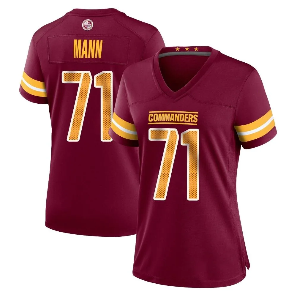 Women's Washington Commanders Charles Mann Nike Burgundy Game Jersey Women's Washington Commanders Charles Mann Nike Burgundy Game Jersey