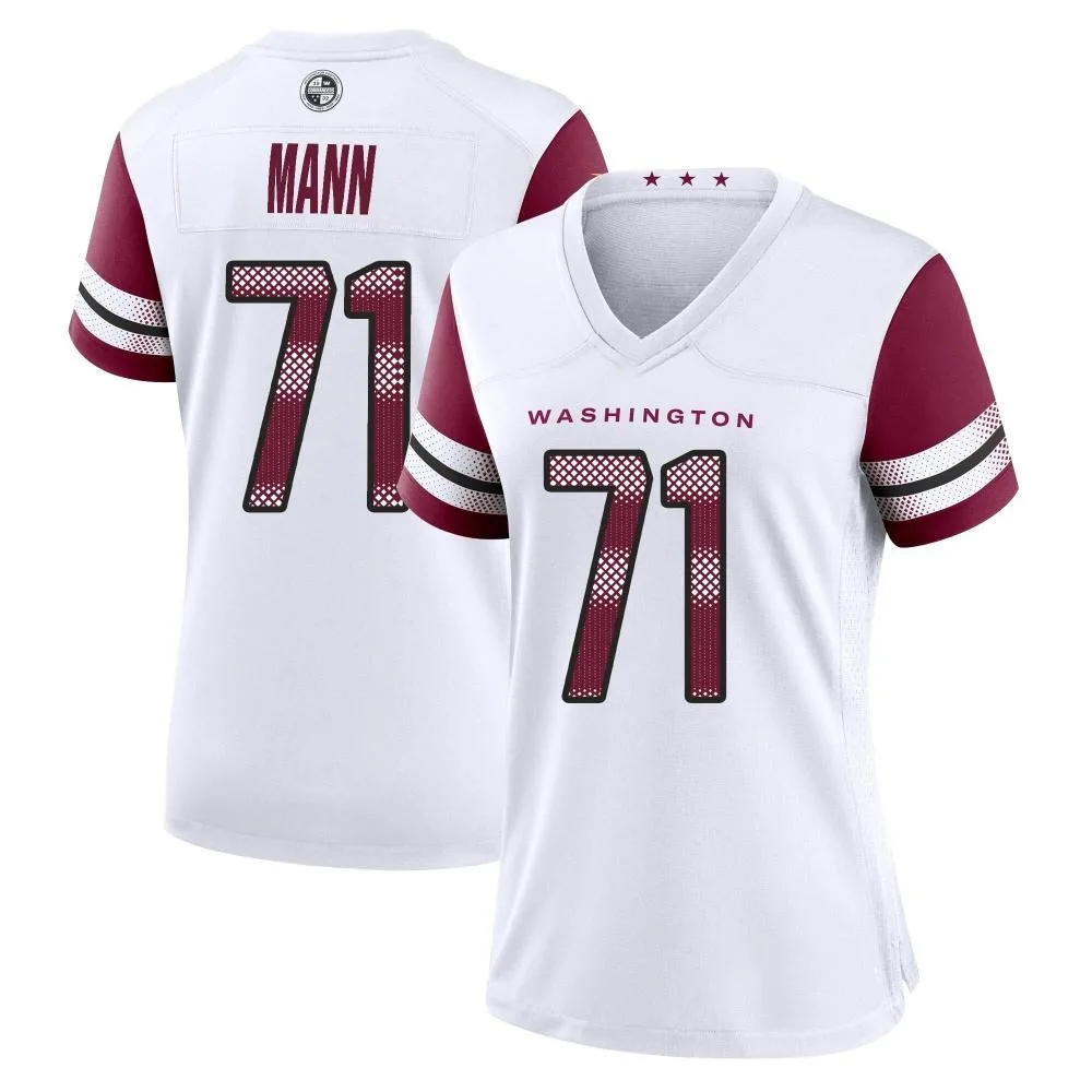 Women's Washington Commanders Charles Mann Nike Game White Jersey Women's Washington Commanders Charles Mann Nike Game White Jersey
